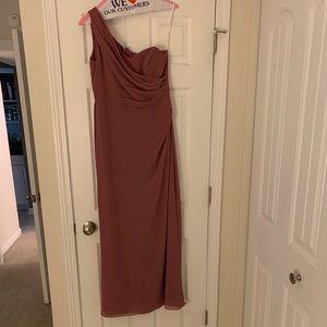 After Six Dusty Rose Bridesmaid Dress